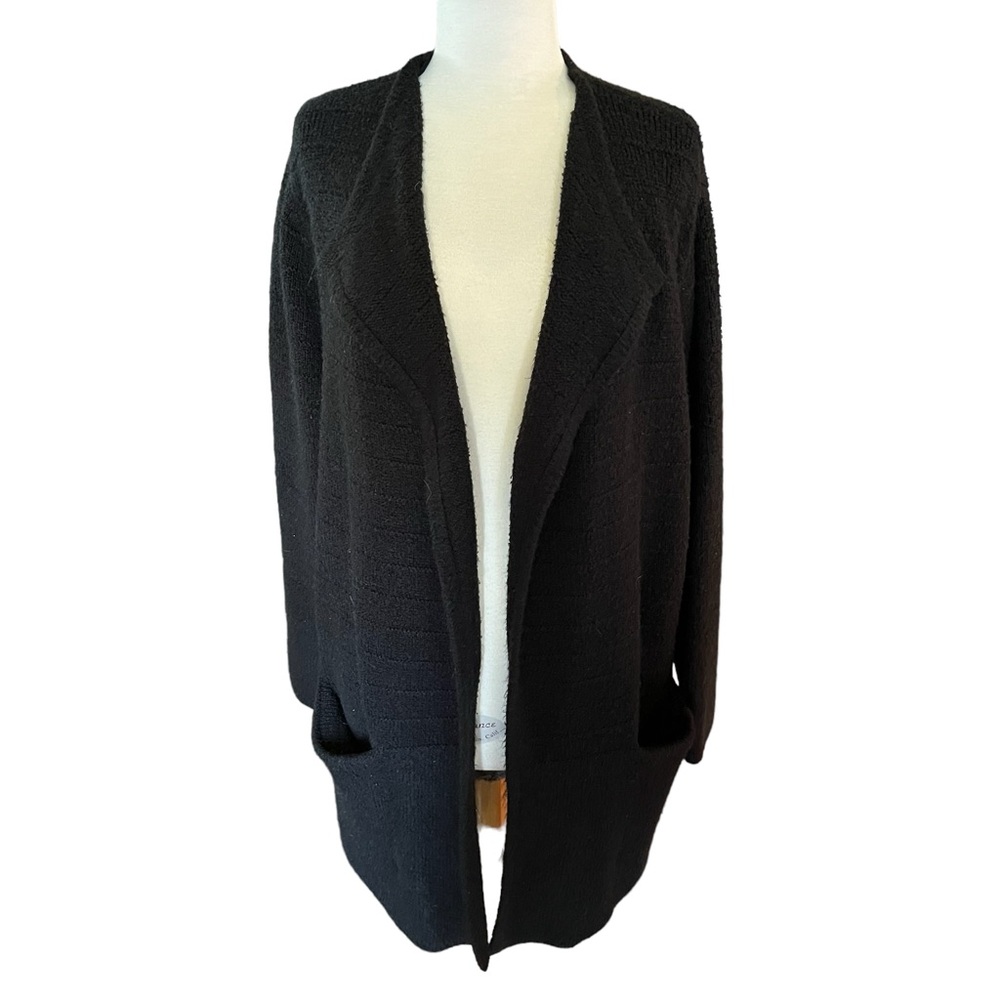 Old Navy Stretchy Black Knit Cardigan